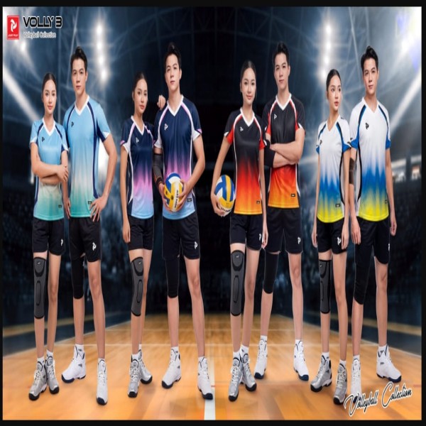 Bộ Quần Áo Bóng Chuyền JustPlay Volly 3 Chính hãng, có riêng cho size Nam và Nữ