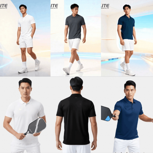 Áo Polo Thể Thao Pickleball Bulbal Trilite Nam 
